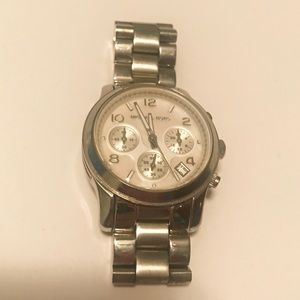 Michal Kors silver watch